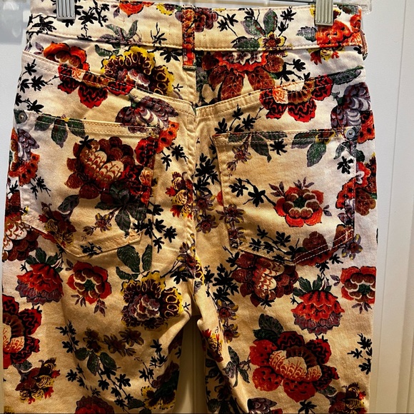 Anthropology, Pilcro The Cigarette Slim Straight Jeans Floral - Picture 11 of 16